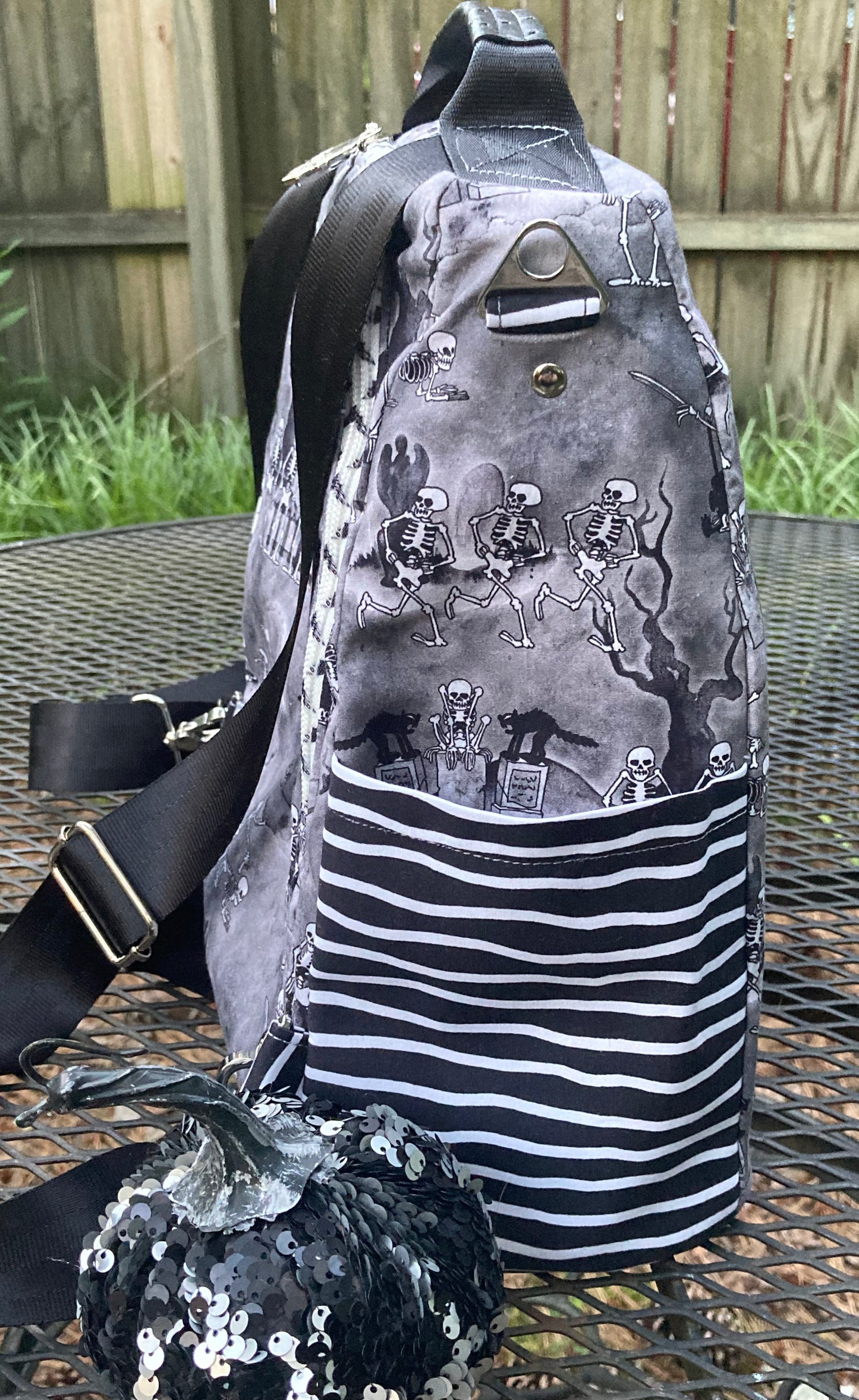 Skeleton Anti-Theft Backpack Purse