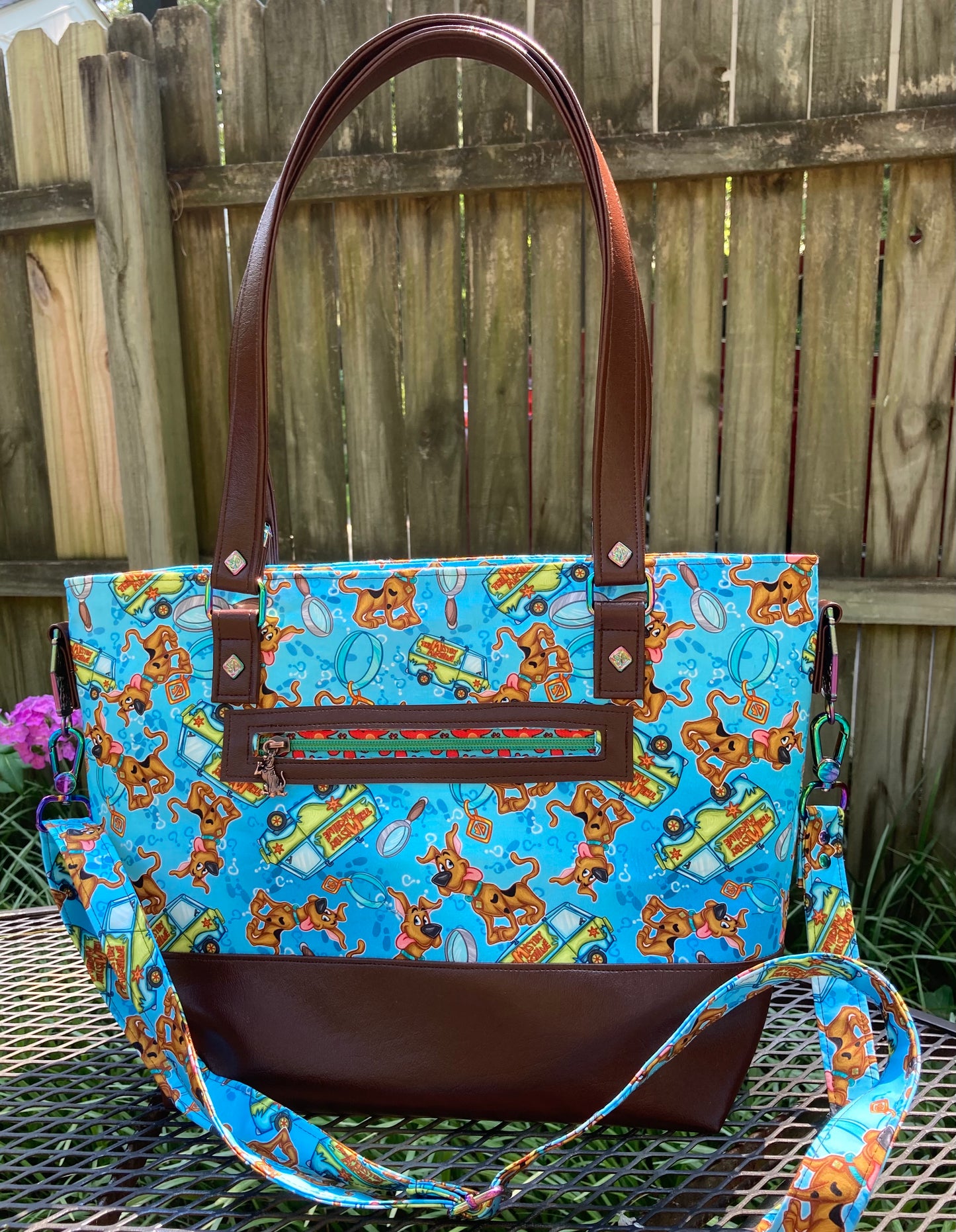 Inspired Detective Dog Essential Tote with Handles and Crossbody Strap