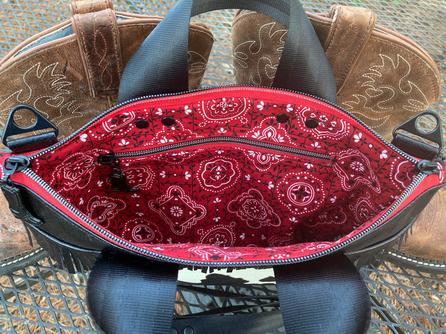 Custom Handled Crossbody Bag