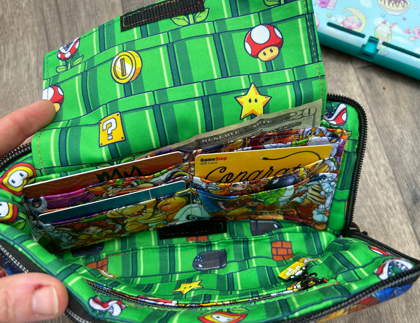 Gamer's Night Out Wallet Pattern