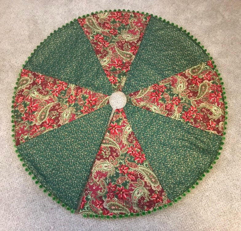 Poinsettia Tree Skirt