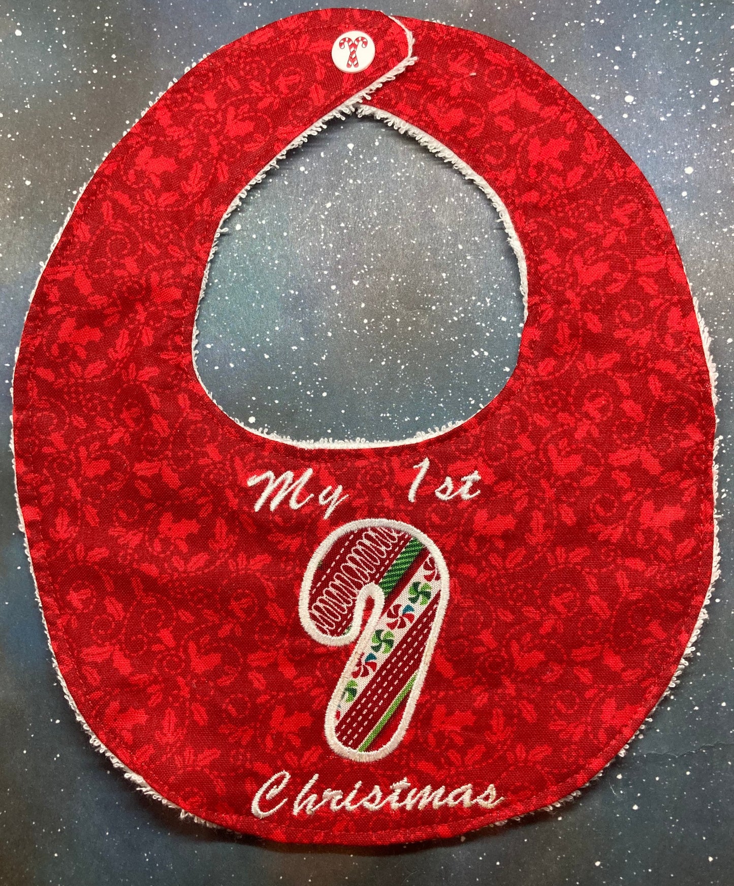 My First Christmas Bib