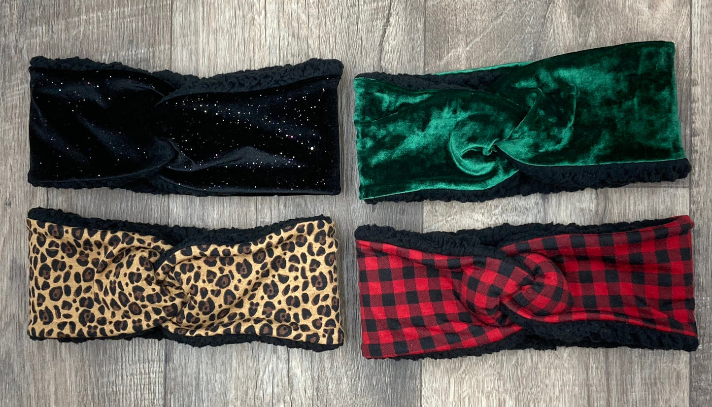 Custom Knotted Ear Warmer Headband