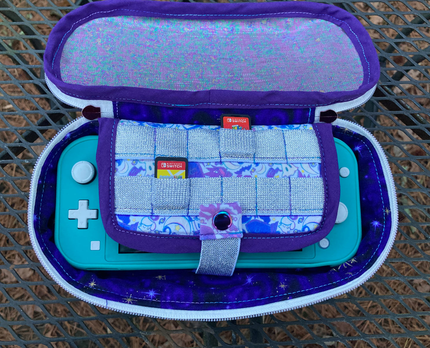 Custom Clear Front Handheld Game System Carrying Cases