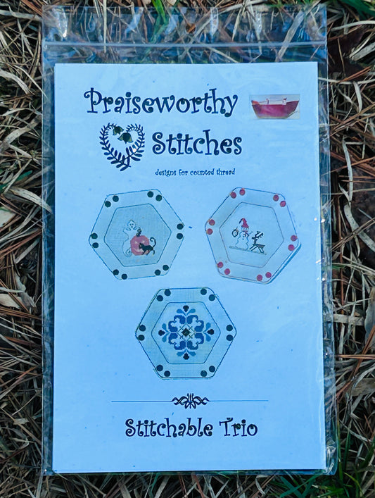 Praiseworthy Stitches Stitchable Trio Pattern