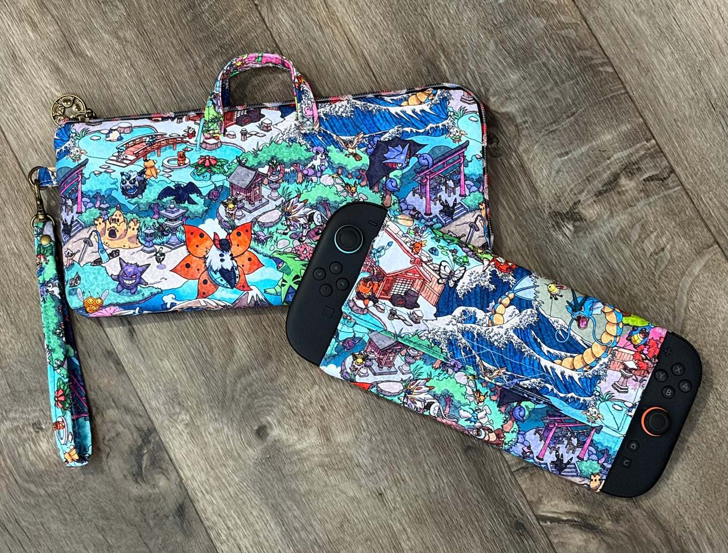 Gamer's Night Out Wallet Pattern-Switch 2 Version